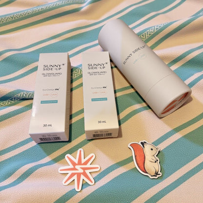 Daily glow system - Sunny Side-Up™ GlowGuard SPF 50+ PA++++ 30ML x2